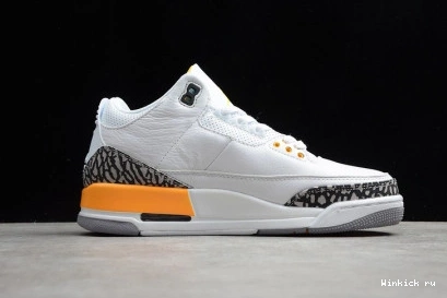 3 JORDAN CK9246-108  Orange” Retro“Laser 0923